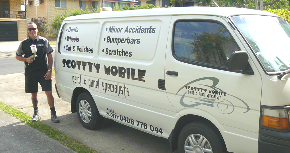 scotty and his van